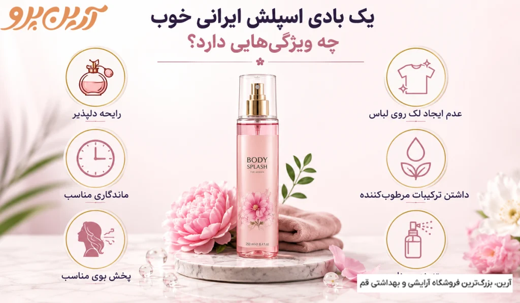 ویژگی های اسپلش خوب