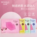ماسک لب ورقه ای بیو آکوا ـ برطرف کننده خشکی و ترک لب ـBioaqua Collagen Lip Mask - Image 3