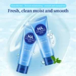 فوم شست و شو و پاک کننده آرایش هیالورونیک اسید بیو آکوا ـ100 گرم ـ BIOAQUA HA - Image 2