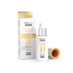 کرم ضد آفتاب بی‌رنگ ایزدین مدل AGE REPAIR SPF50