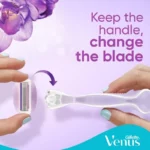 خودتراش ژیلت Gillette مدل Venus ComfortGlide Breeze ـ ۳ تیغه همراه ۲ یدک - Image 3