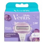 تیغ یدک ژیلت Gillette مدل Venus Breeze ـ ۴ عددی
