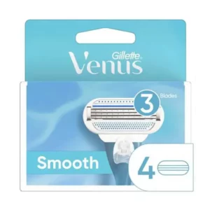 تیغ یدک ژیلت Gillette مدل Smooth Venus ـ ۴ عددی