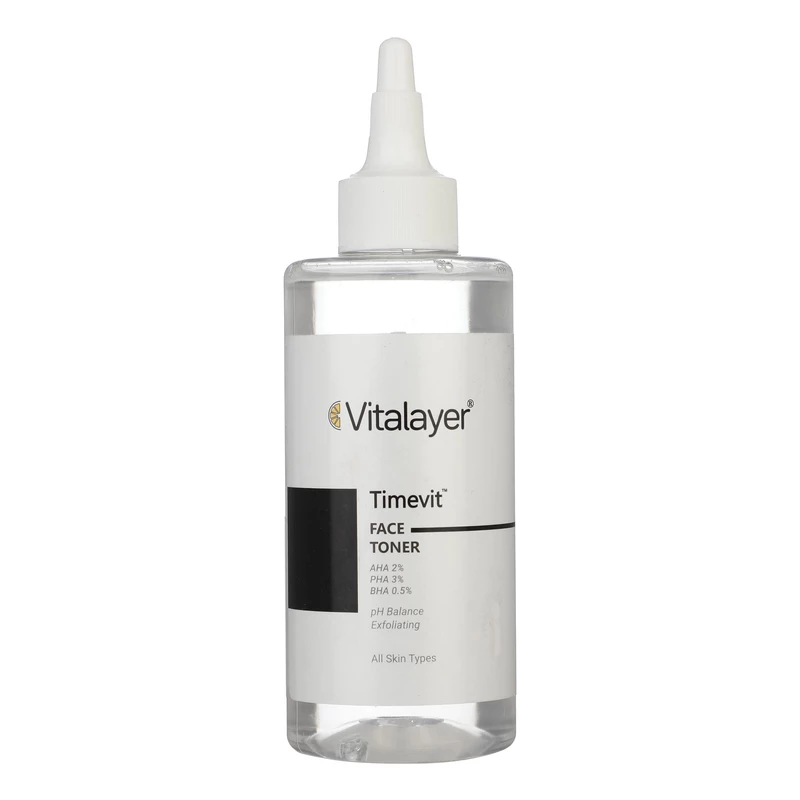 2d2c392c42ec968fbf09c00fb37ce10efd33cfd5_1701760492 تونر ویتالیر Vitalayer ـ مدل تایم ویت Timevit ـ لایه بردار ملایم