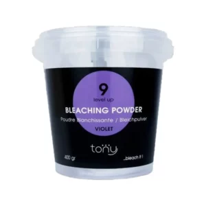 پودر دکلره تونی Tony ـ مدل Violet پایه ۹ ـ حجم ۴۰۰ گرم