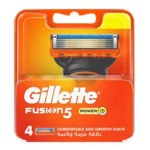 تیغ یدک ژیلت Gillette مدل Fusion Power ـ ۴ عدد