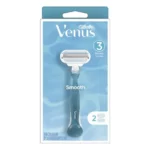خودتراش ژیلت Gillette مدل Smooth Venus ـ به همراه ۲ یدک