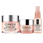 ست آبرسان کلينيک مدل Moisture Surge - کرم ۱۰۰ ساعته، کرم دور چشم و اسپری آبرسان