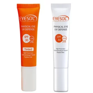 کرم ضد آفتاب دور چشم آیسول Eyesol SPF30 حجم ۱۵ میل
