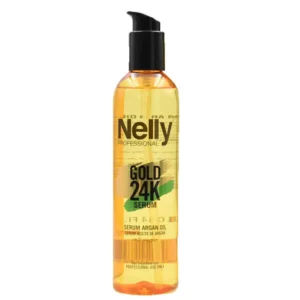 سرم مو روغن آرگان نلی Nelly مدل Gold 24K حجم ۳۰۰ میل