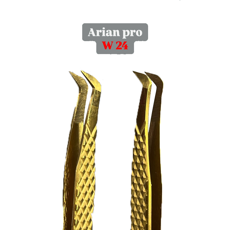 آرين پرو پنس نانو كاشت مژه W24 خرید پنس آرین پرو W024