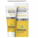 کرم ضد آفتاب ضد لک فلوئیدی رنگی بژ روشن SPF45 هانگلن 45گرم
