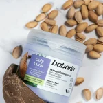 ماسک موهای فر باباریا حاوی روغن پسته و شیر نارگیل 400 میل