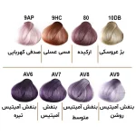 رنگ مو الوکسین Eloxin - سری پاستیلی حجم ۱۲۰ میل - Image 3
