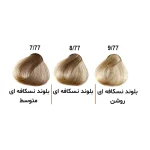 رنگ مو الوکسین Eloxin - سری نسکافه ای حجم ۱۲۰ میل - Image 3