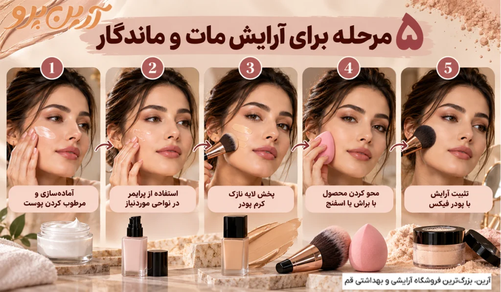 بهترین نوع کرم پودر برای پوست چرب