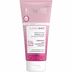 ژل شستشو و مرطوب کننده صورت اولاین مدل Clean Shot حجم 150 میل