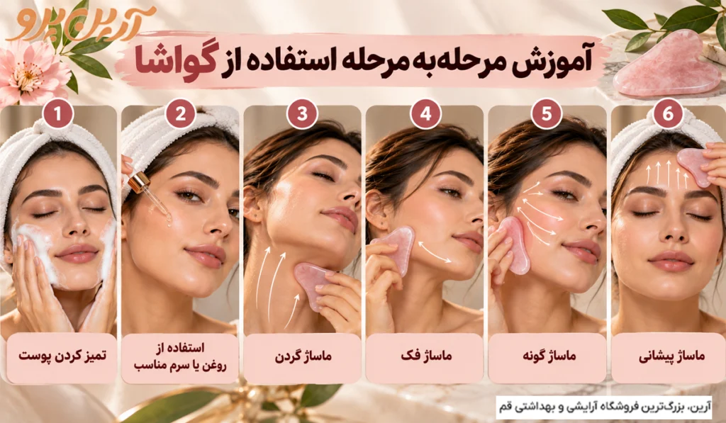 فواید ماساژ با سنگ گواش