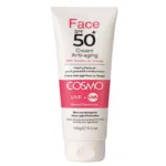کرم ضد آفتاب ضد پیری کازمو - SPF50 حجم ۱۰۰ میل