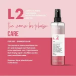 اسپری دوفاز نرم کننده مو لاکمه L2 Care - مناسب موی خشک و آسیب دیده حجم ۱۰۰ میل - تصویر 2