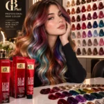 رنگ مو جی بی پلاس +GB - سری زیتونی حجم ۱۰۰ میل - تصویر 3